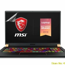 5 шт./упак. прозрачный/матовый Тетрадь защитная плёнка для экрана ноутбука пленка для MSI GS75 GT75 GE75 GS75 GE73VR GL73 GP73 WE73 GS73 GS73VR 17,3"