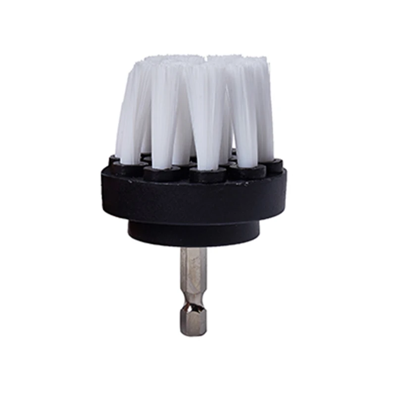 2 3.5 4 5inch Electric Floor Cleaning Brush Drill Power Tool For Removing Stubborn Stains On Stone Mable Ceramic Tile White
