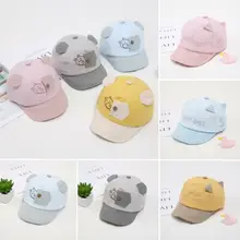 Бейсбольная кепка с кошачьими ушками для маленьких мальчиков и девочек, Кепка с козырьком для детей