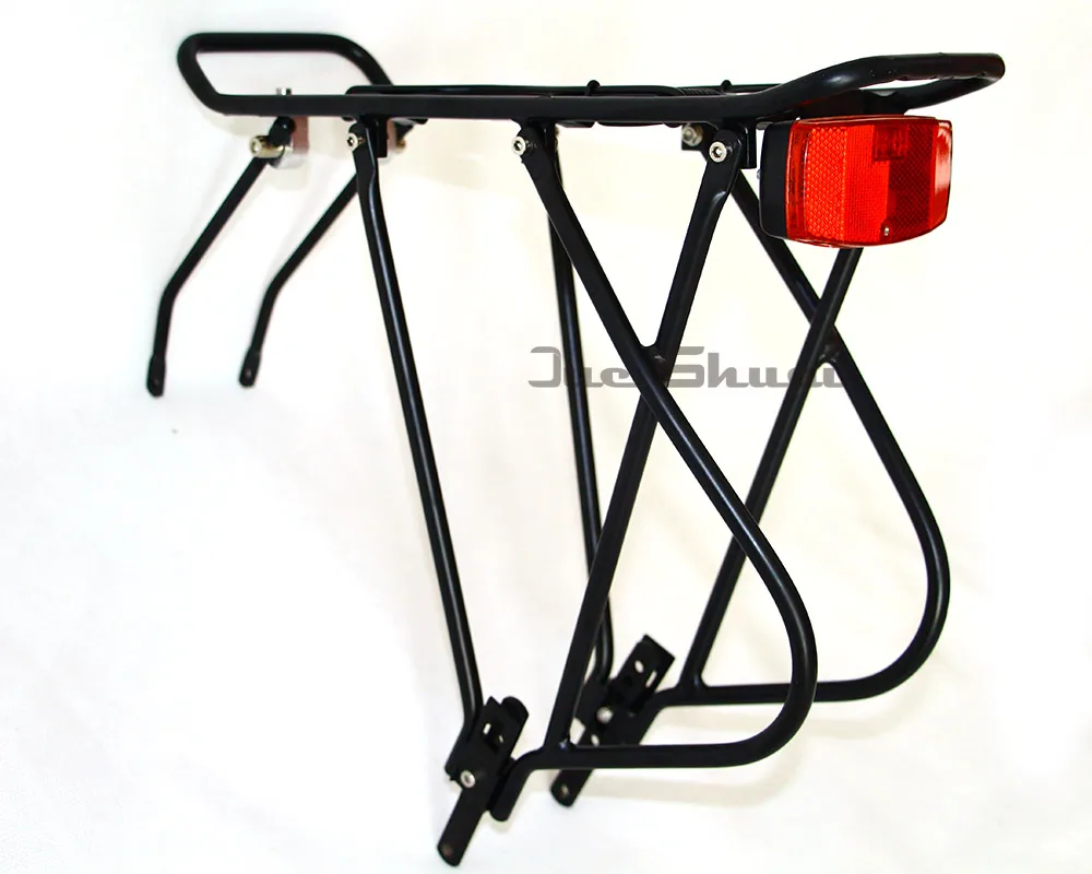 Clearance JS Leds Red Bicycle Rear Light Bike Rear Rack Light Lamp Battery Cycling Bicycle Accessories MTB Led Bike bisiklet aksesuar 4