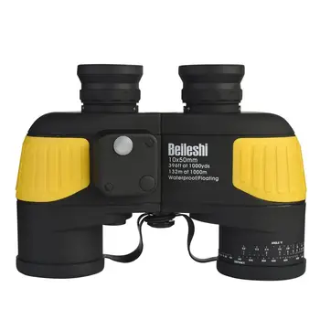 

Beileshi 7X50 Binocular Rangefinder With Integrated Compass Reticle Hunting Boating Military Marine Floating Nitrogen Waterproof