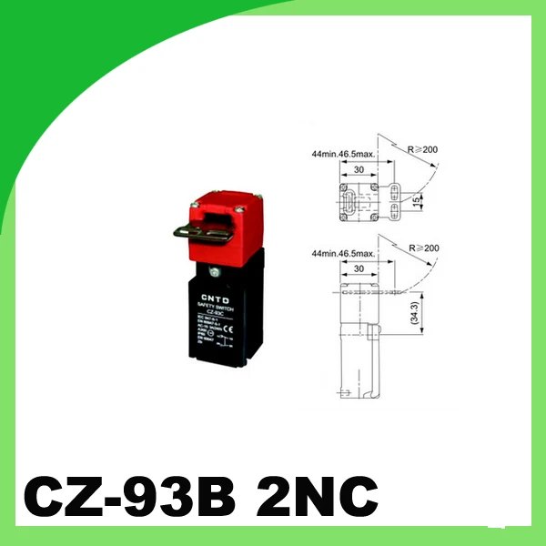 все цены на Safety door switch Limit switch Micro switch CZ-93B 2NC онлайн