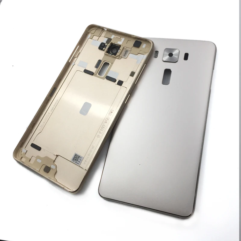 

Back Battery Cover Rear Door Housing Cover Case For Asus Zenfone 3 Deluxe ZS550KL Z01FD Replacement Parts with camera Glass