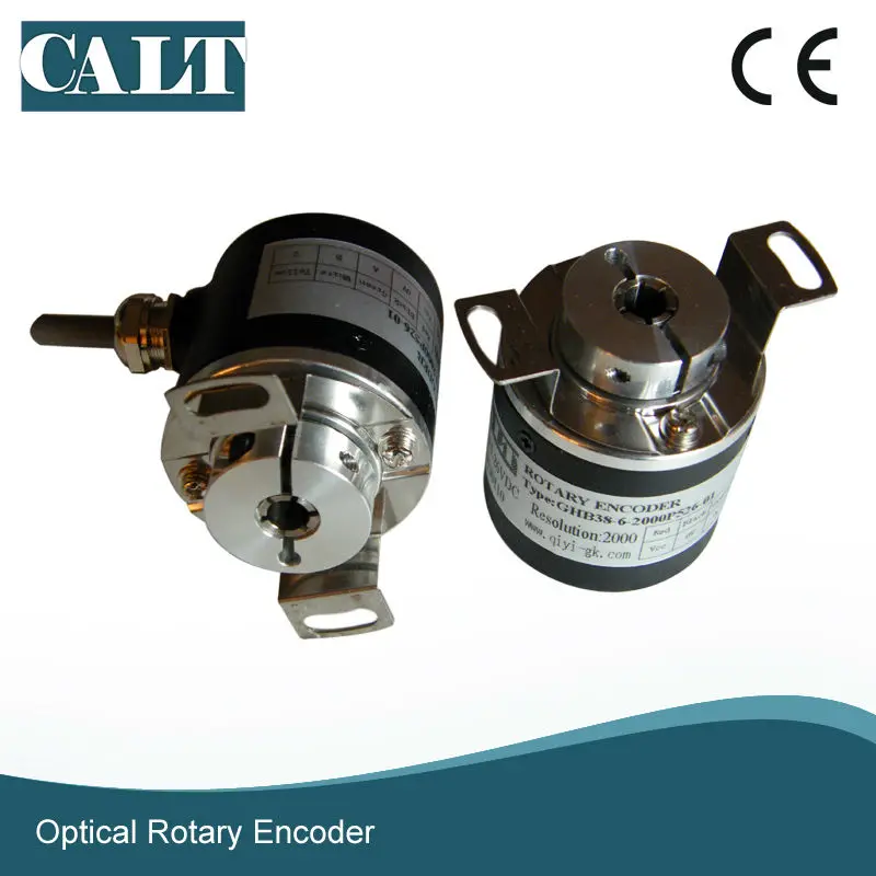 CALT 8mm blind shaft encoder 1000 ppr small optical encoder for