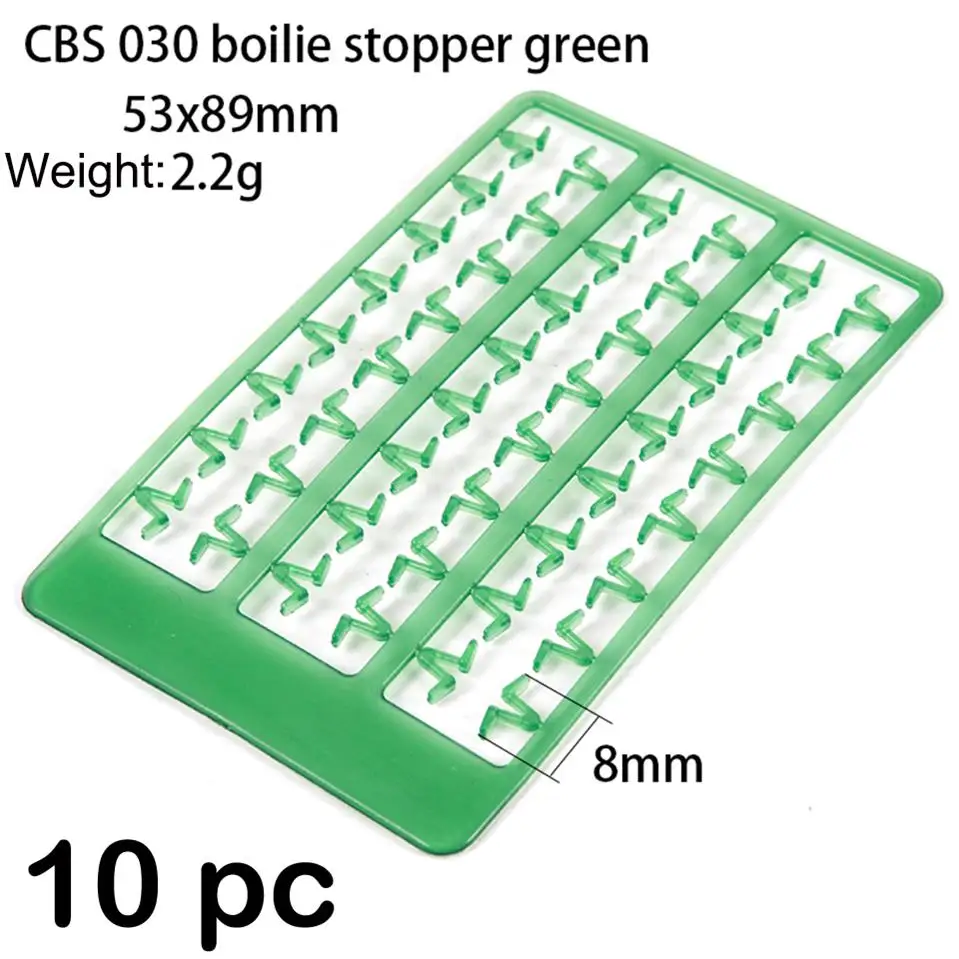 5//10Pcs Hair Boilie Stops Fishing Dumbell Stops Dumb Bell Stoppers Bulk Tackles