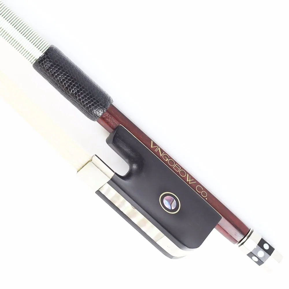 Vingopow 850M Pernambuco VIOLA BOW Ebony Frog никель серебристый приталенный теплый чистый тон для