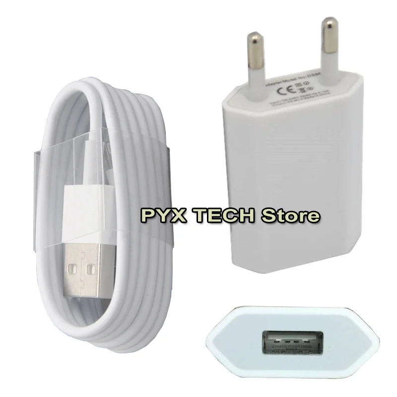 For Apple for iPhone 5 5S SE 6 6S 7 Plus EU Wall Power Charger Adapter