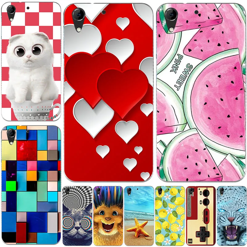 

June New Fashion Case For HTC Desire 728 728G Bag Shell Dual Sim D728T D728W Cover For HTC Desire 728 Hard Cat Phone Case