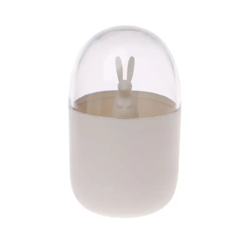 Q Tip Holder Cute Plastic Toothpick Box Cactus Tree Rabbit Deer Organizer Q Tip Holder Plastic Box Organizerbox Organizer Aliexpress