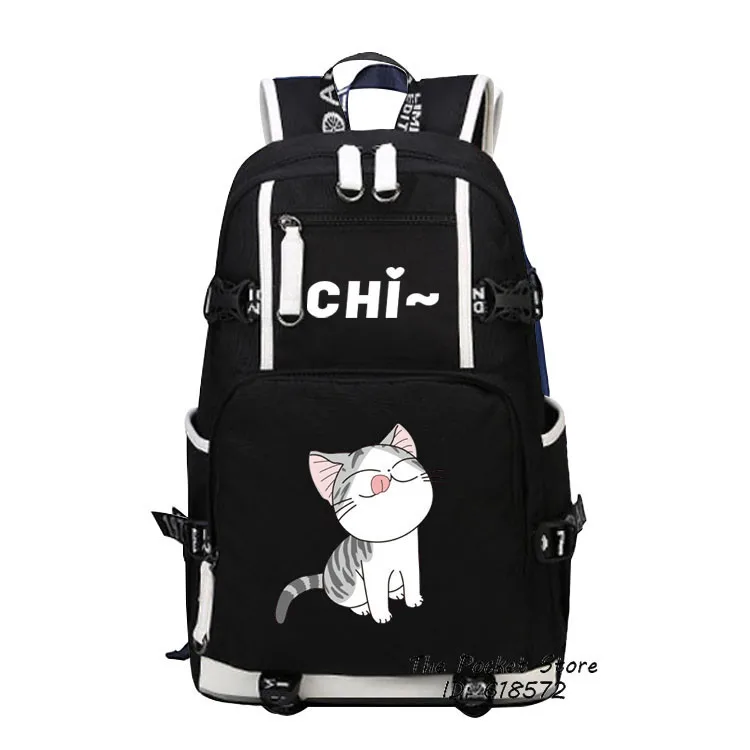 Женский рюкзак Kawaii Cat, милый домашний рюкзак Chi's, тканевый школьный рюкзак Chi Cat, розовый рюкзак для путешествий - Цвет: 8