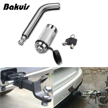 

Durable Locking Hitch Pin Trailer Coupler Lock Set Truck Trailer Receiver Lock 5/8'' Locking Trailer Hitch Lock Receiver Lock