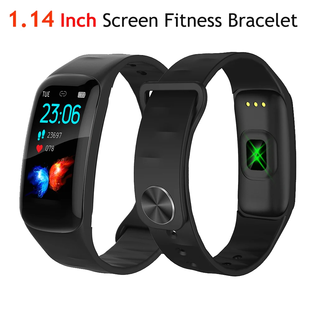 

H29 Fitness watch Bracelet Band Tracker pedometer step counter 1.14 Inch IP67 calculator exersize calorie letscom walk
