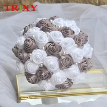 TRiXY B4-AVT ручной работы очаровательные свадебные аксессуары цветы невесты свадебные букеты Искусственные цветы Букеты Свадебные