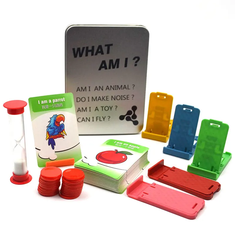 Guess What I Am WHAT AM I Parent-child Interactive Board Game Children's Gift Educational Toys Funny Gadgets Novelty Game