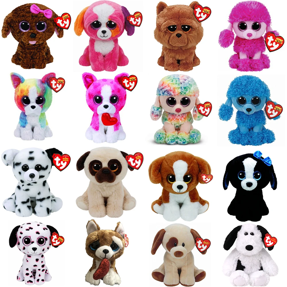 Aliexpress.com : Buy Pyoopeo Ty Beanie Boos 6" 15cm Dog Patsy Mandy ...