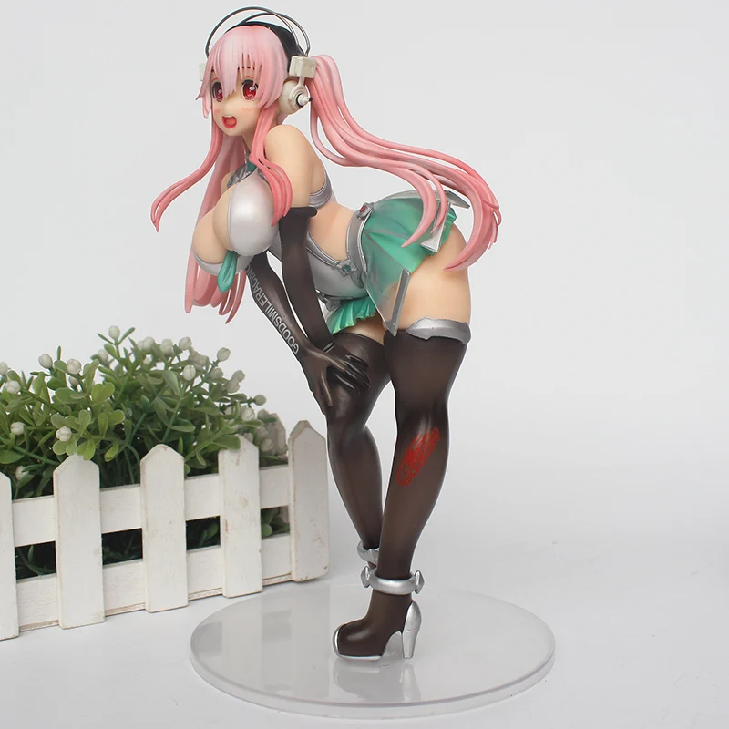 Аниме сексуальные девушки SUPERSONICO ПВХ фигурка Супер Sonico Racing girl Ver. Коллекционная модель игрушки