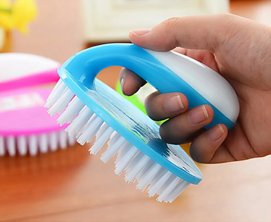 Home Plastic Wash Brush Shoe Brushing Clothes Practical Scrubber Cleaning Tool 