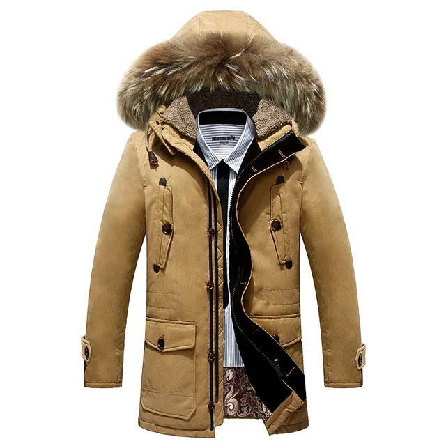 Por la chaqueta, chaqueta de invierno para hombre Parka