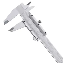 Buy online Vernier Caliper 6″ 0-150mm/0.05 1/128in Carbon Steel Metric/Inch Calipers Micrometer Measuring Tools