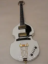 Бесплатная Доставка Новый Виола Гитара 6 Струн электрогитары в белом