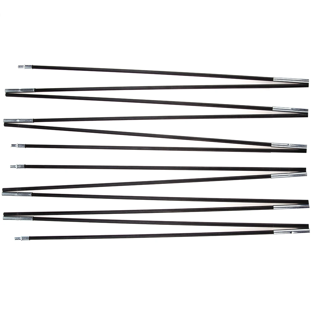 2pcs 7mm Glass Fibre Camping Tent Pole Spare Replacement