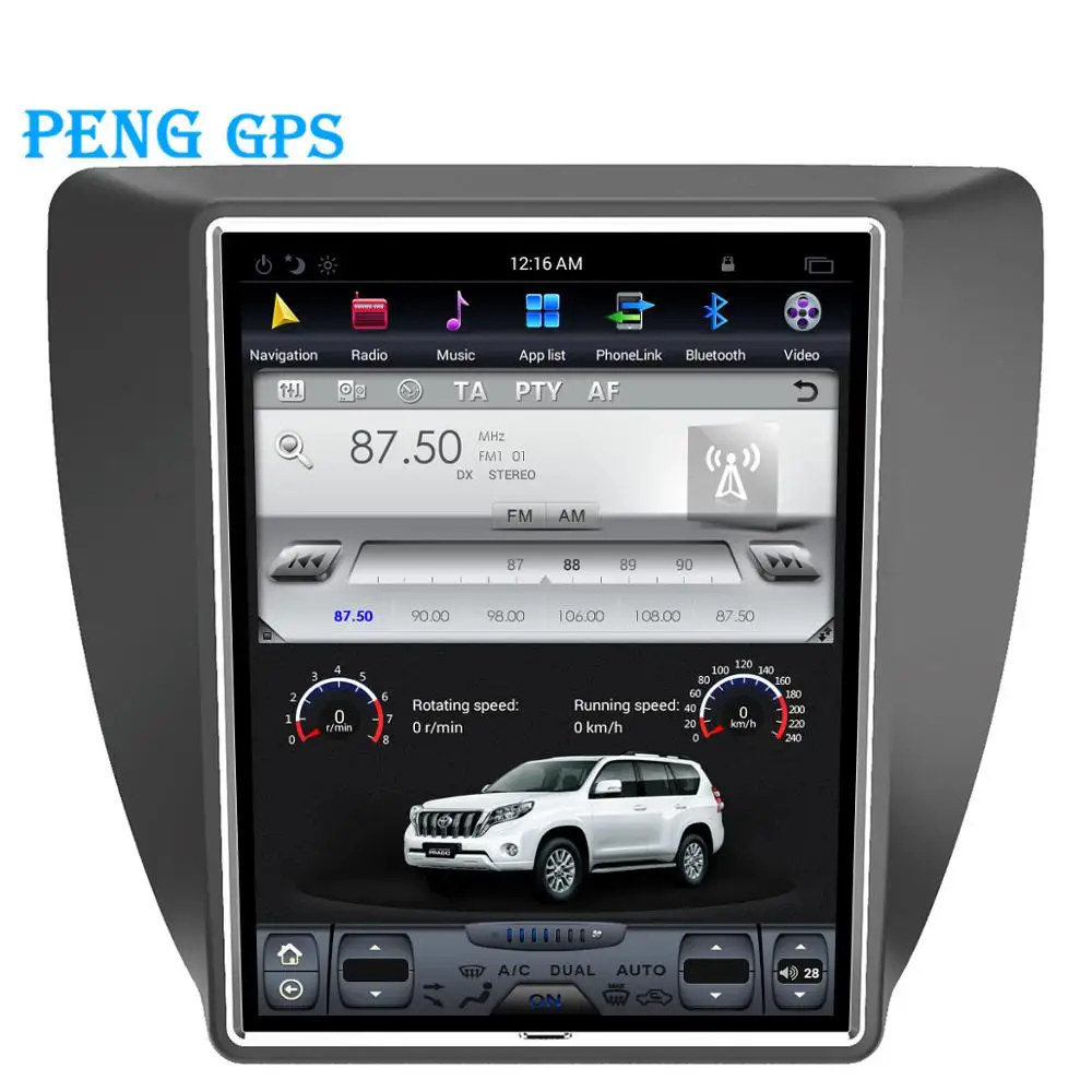 Flash Deal 64G 10.4" Tesla Vertical Screen Car Radio For Volkswagen/VW Jetta Sagita 2011+ GPS Navigation Headunit Multimedia No DVD Player 4