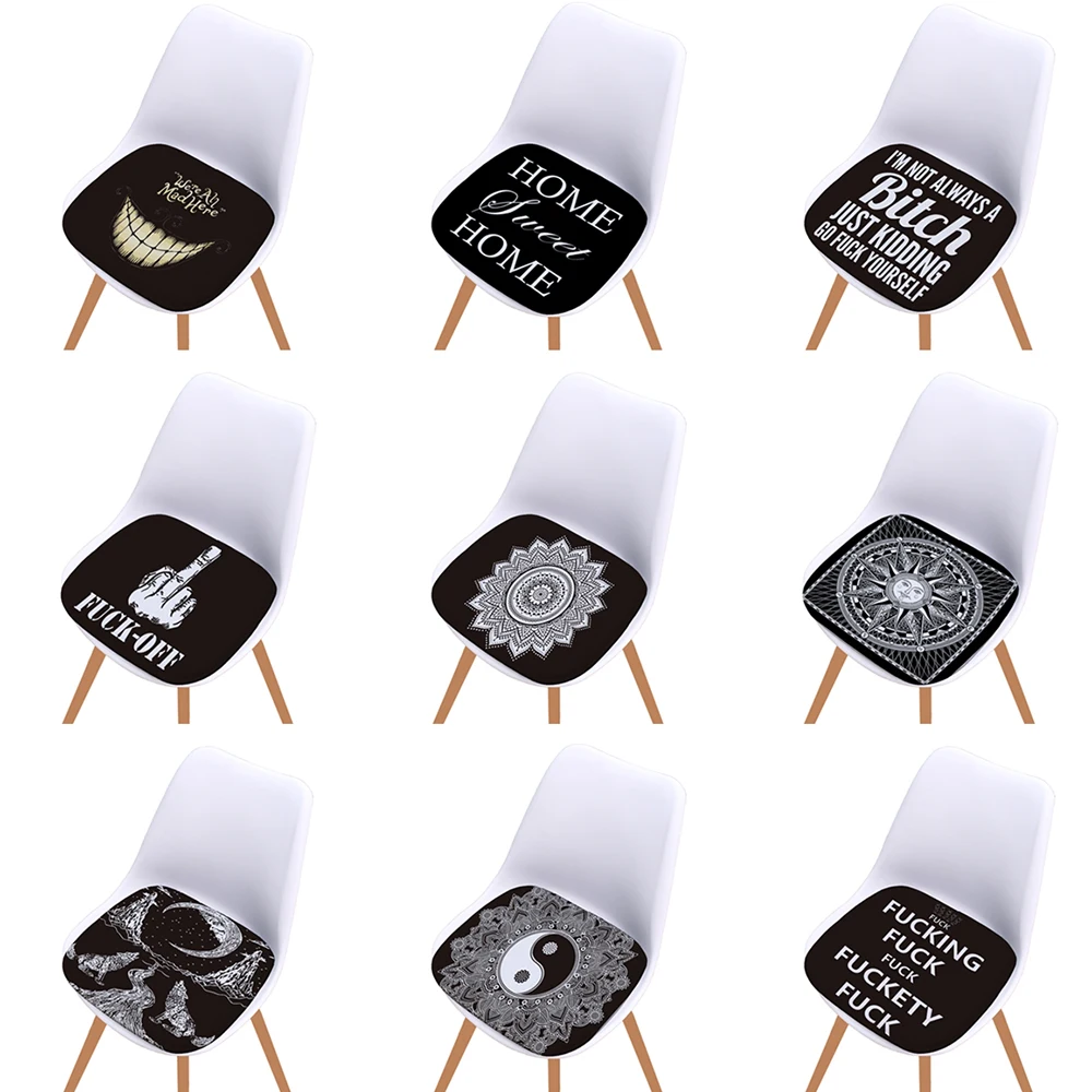 

Bohemia Super soft flannel seat cushion mandala chair cushion for home kitchen decoration