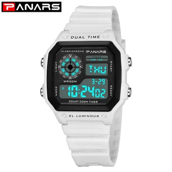 

PANARS 2019 Luxury Brand Fitness Watch Men G Style Shock Digital Waterproof Electronic Led Watch Shock Sports Wristwatch Mens