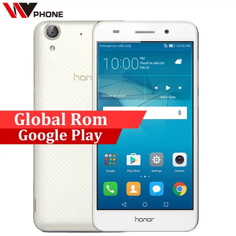 Официальный Глобальный ПЗУ huawei Honor 5A 2G 16G 5 дюймов мобильный телефон Восьмиядерный