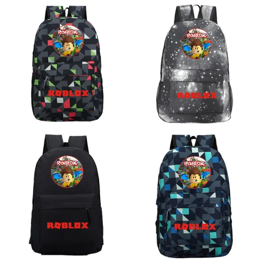 

Roblox Cartoon Backpack student school bag Notebook backpack Leisure Daily backpack Laptop Shoulders Bags Casual Travel Bag