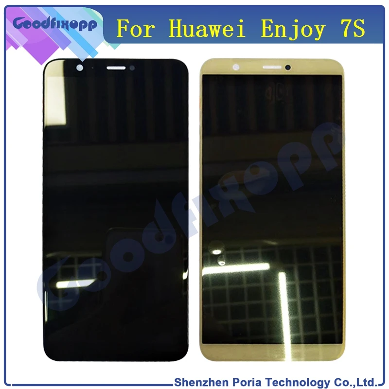 Мобильный телефон LCD для Huawei Enjoy 7S дисплей сенсорный экран с дигитайзером в сборе |