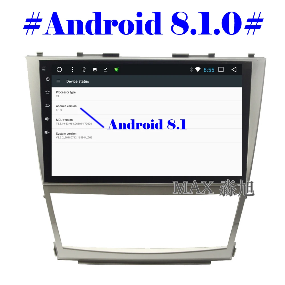 Perfect MAX GPS Navigation System Android 8.1 Car DVD Player for Toyota Camry 2006 2007 2008 2009 2010 2011 Car Radio RDS 4G/WiFi SWC 1