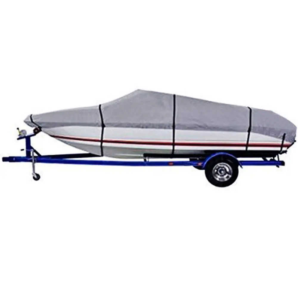 

Waterproof 600D Oxford Heavy Duty Fabric Trailerable Pontoon Boat Cover Storage Tool Accessories