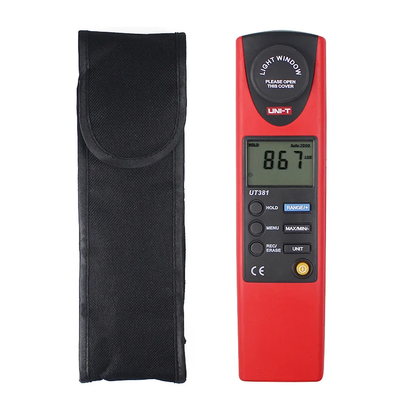 

2018 UNI-T UT381 Illuminometers Measurement FC & LUX Auto Range Data Logging Level Measuring Instruments