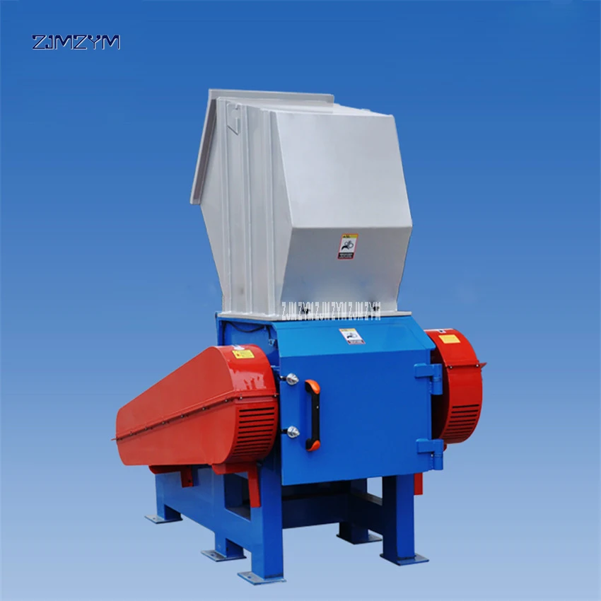 

TLD1000 Scrap ele engine crushing machine 6ps Rubber Shredder Rotary Blade, 600-1000kg crushing machine 45KW Power 380V/50 Hz