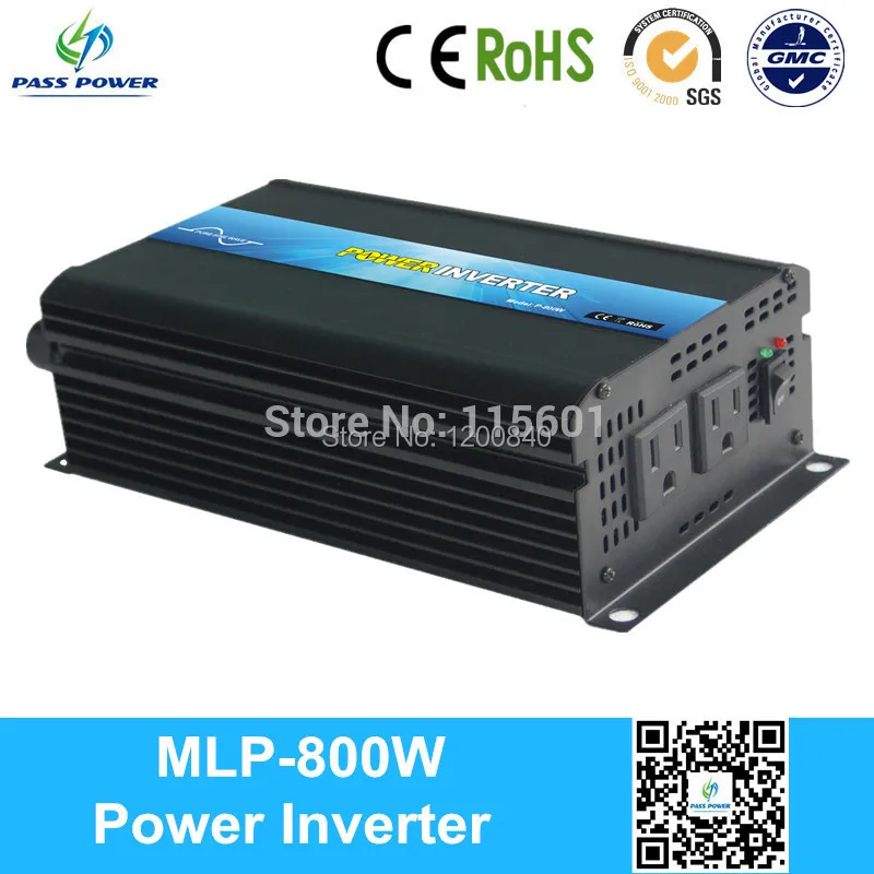800 Watt 12V TO 220V Inverter 800w Peak Power 1600W Pure Sine Wave Off Grid Type For refrigerator LED lights&amp fast delivery good |