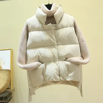 

women warm parkas 2020 winter new arrive all match cotton vest YK001
