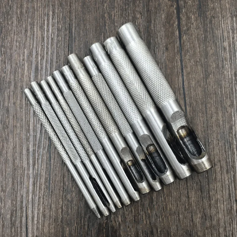 Leather Craft Hole Punch Tool Thick Steel Craft Round Belt Paper Canvas