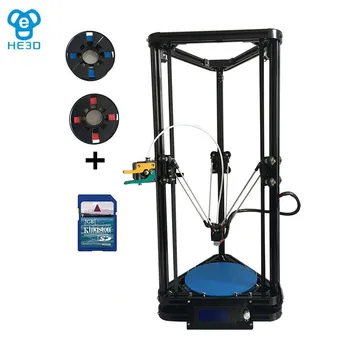 

Autoleveling HE3D K200 delta 3d printer kit DIY printer single nozzle extruder- support multi material