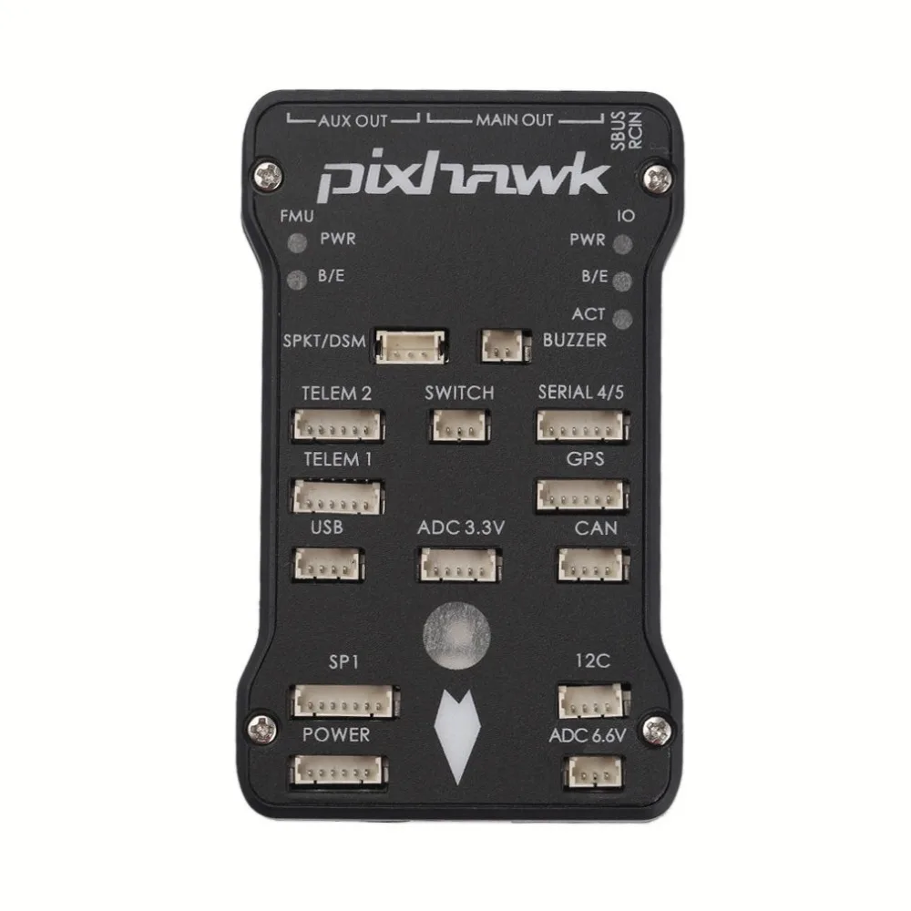 

Pixhawk PIX 2.4.8 Flight Controller 32 Bit ARM PX4FMU PX4IO Combo With Safety Switch and Buzzer For RC Toys Multicopters