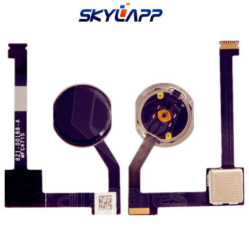 Flat-Cable-for-Apple-iPad-Pro-12.9-Tablet-black-home-button-with-component_