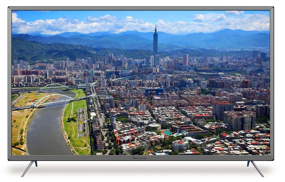 2019 Queeenway 16:9 Smart Android 55 inch 4K TV A+...