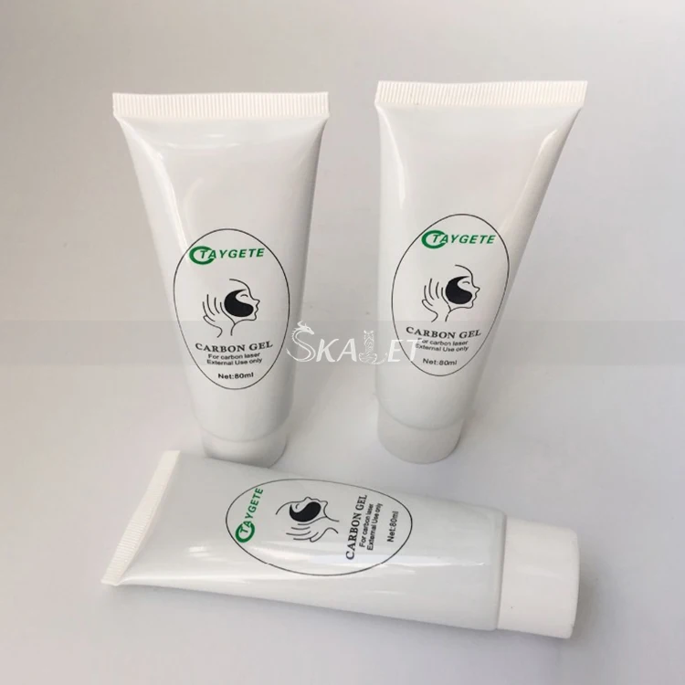 

Direct Selling 5Pcs 80ml Black Doll Instrument Laser Carbon Gel Whitening Rejuvenation Cleansing Skin Tightening For Spa