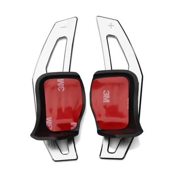 

Aluninium alloy steering wheel shift paddle DSG Paddle Extension For VW Tiguan Golf 6 MK6 Jetta GTI R20 R36 CC Scirocco EOS