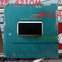 Процессор Intel Core I5-4210M SR1L4 cpu I5 4210M 2,6 GHz L3 = 8M Dual core в течение 1 дня