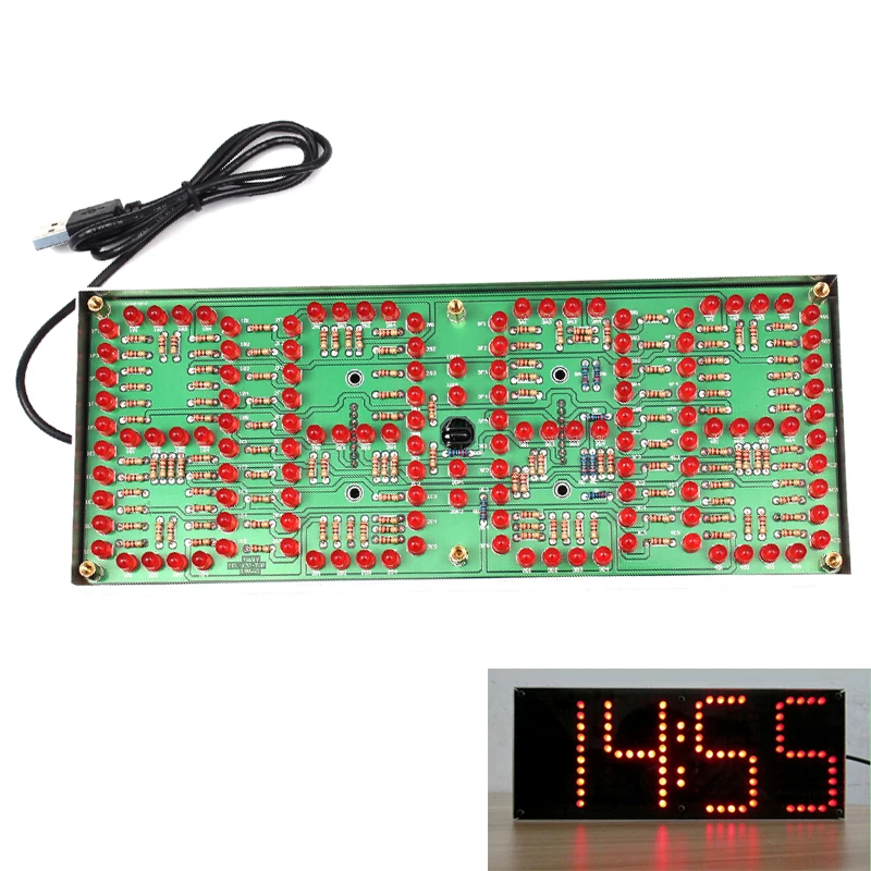 ECL 132 kit diy vermelhoazul supersized display