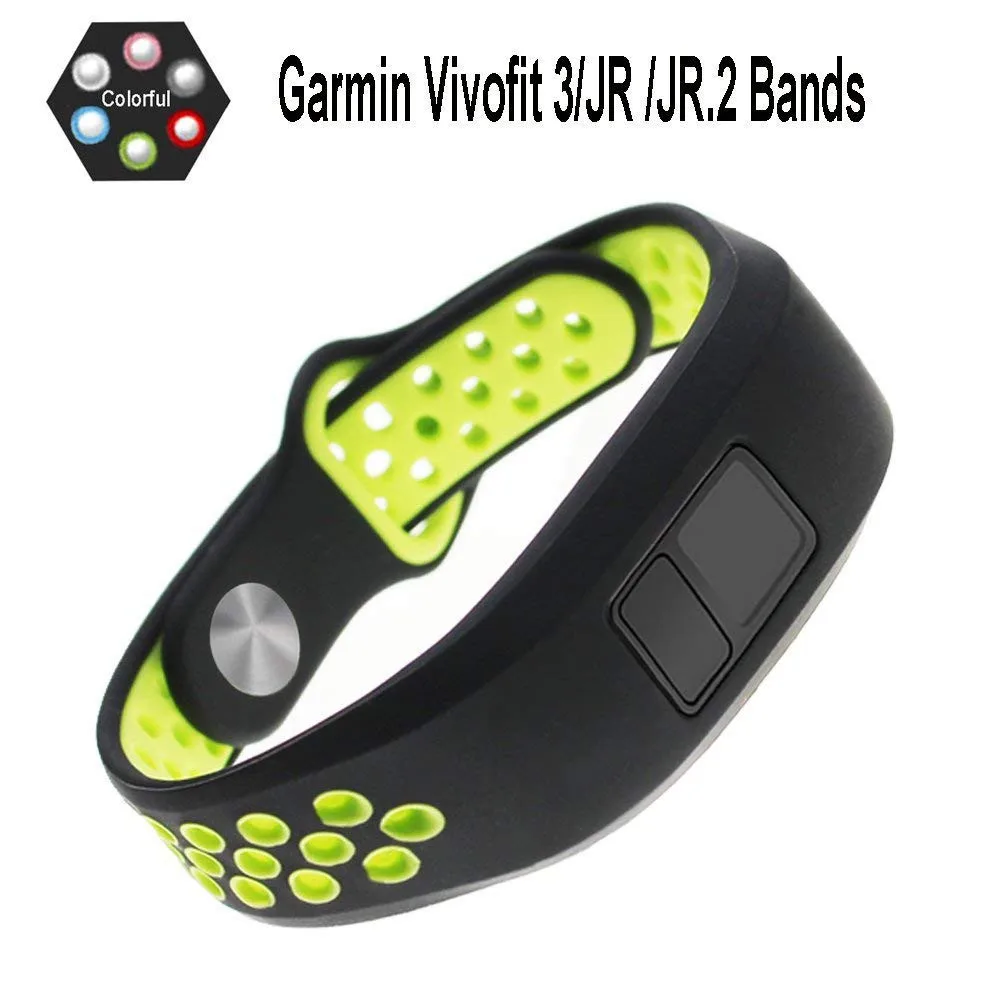 Мягкий силиконовый сменный ремешок для часов для Garmin Vivofit 3 Vivofit JR/JR2 Смарт-часы трекер физической активности