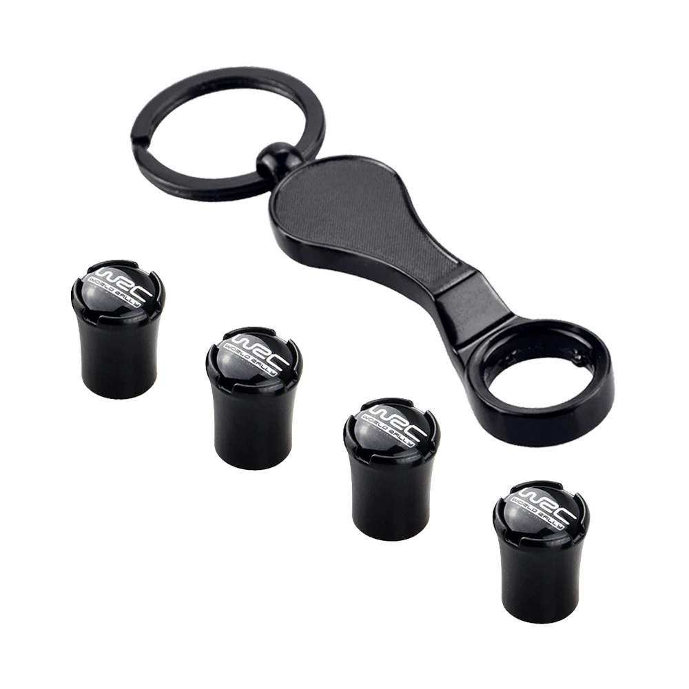 Car Styling For Wrc Logo Wheel Tire Valve Stem Caps For Nissan Mitsubishi Jeep Vw Toyota Volvo
