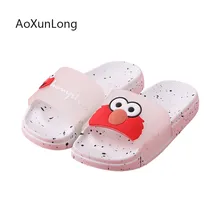 AoXunLong/мужские домашние тапочки; летние пляжные вьетнамки; Модные мужские повседневные сандалии с героями мультфильмов; Мужская обувь; шлепанцы для ванной; Лидер продаж