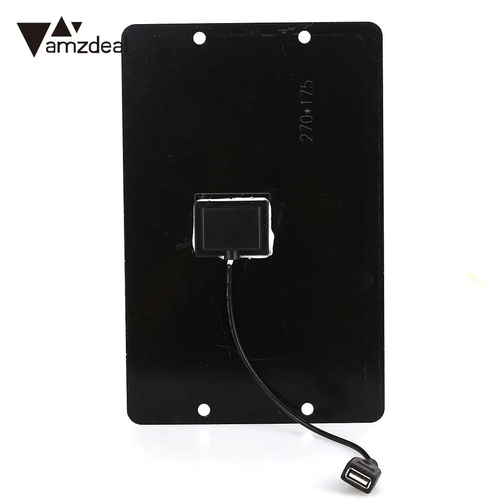 

Solar Panel Charging USB Interface Durable Solar Cell Travel Solar Light 6W 6V Outdoor Charger Panel Phone Charger